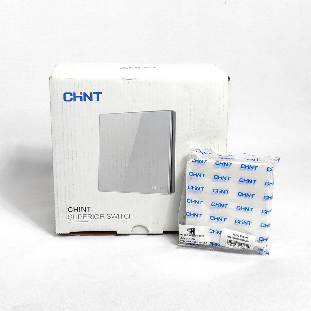 Chint Superior Switch 1G 1W Engkel (NEW2-M00100)