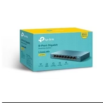 Tp Link LS108G 8 พอร์ต Gigabit Switch HUB เคสโลหะเหล็ก