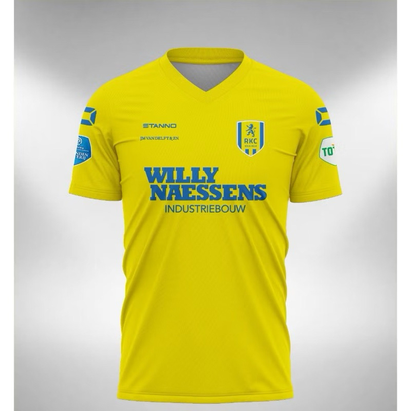 RKC WAALWIJK Home Jersey 2024 2025 ฟุตบอล