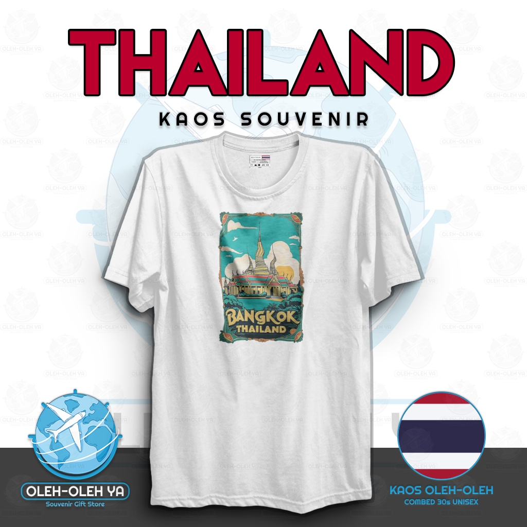 ของที่ระลึก YA T-Shirt ของที่ระลึก เสื้อยืดไทย ของที่ระลึก T-Shirt By Clothes I Love Thailand Bangko