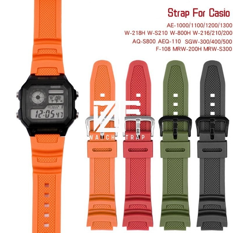 100% ORIGINAL QUALITY WATCH STRAP Casio AE-1000W AE 1000W AE1100W AE 1200 CASIO W 218H WATCH STRAP C
