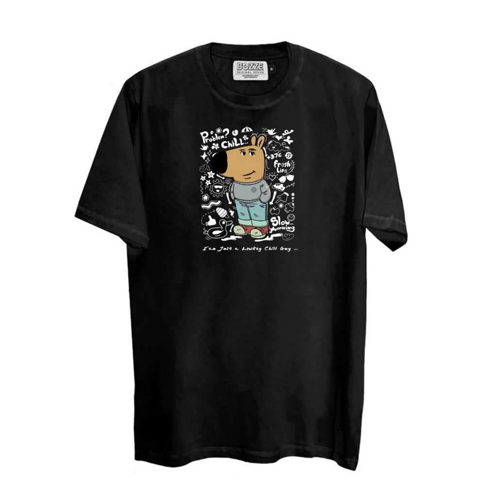 BOZZE Meme Tee Edition | ชิลชิลชิลชิล| ผู้ชาย | เสื้อยืด | MEME MEME