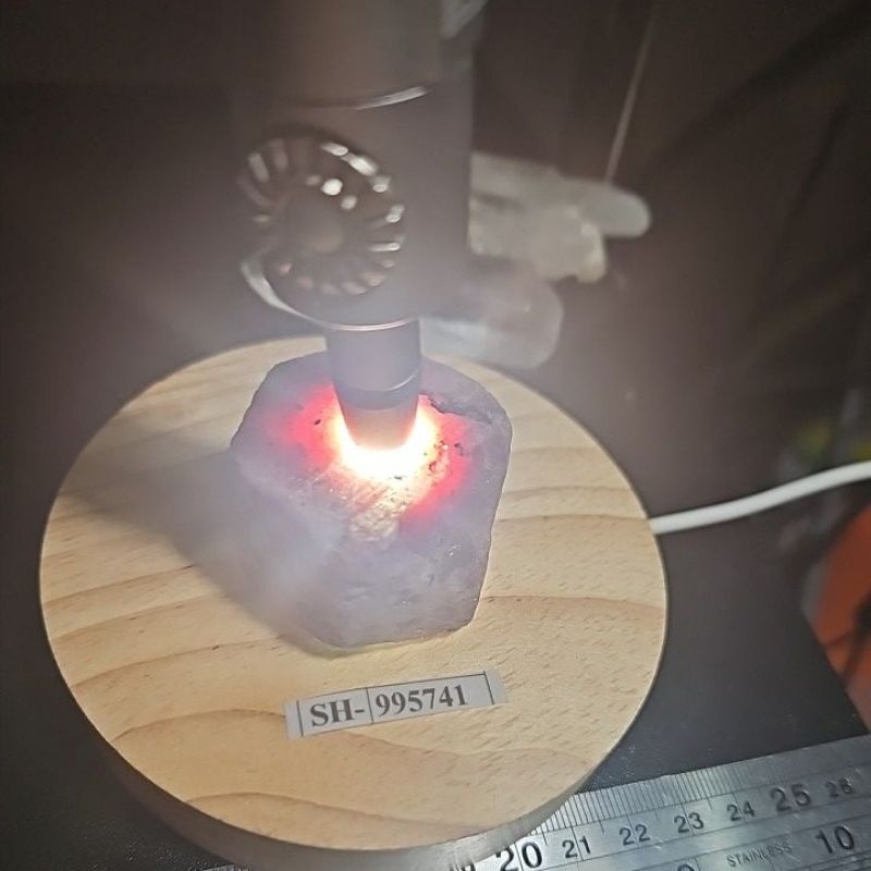 Ruby CORRONDUM ROUGH ของแท้ STONE UV REACTIVE