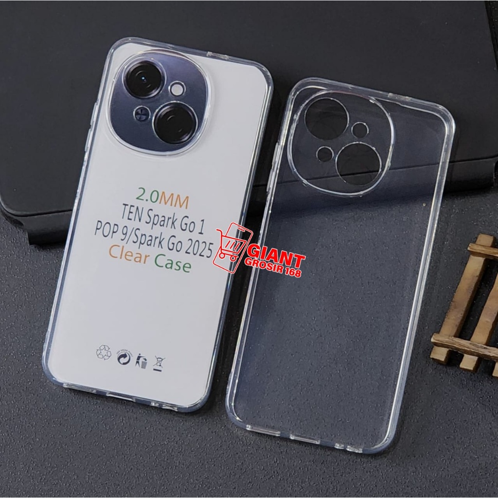 Tecno Spark GO 1 เคส HD แบบใส Bening Tecno Spark GO 1