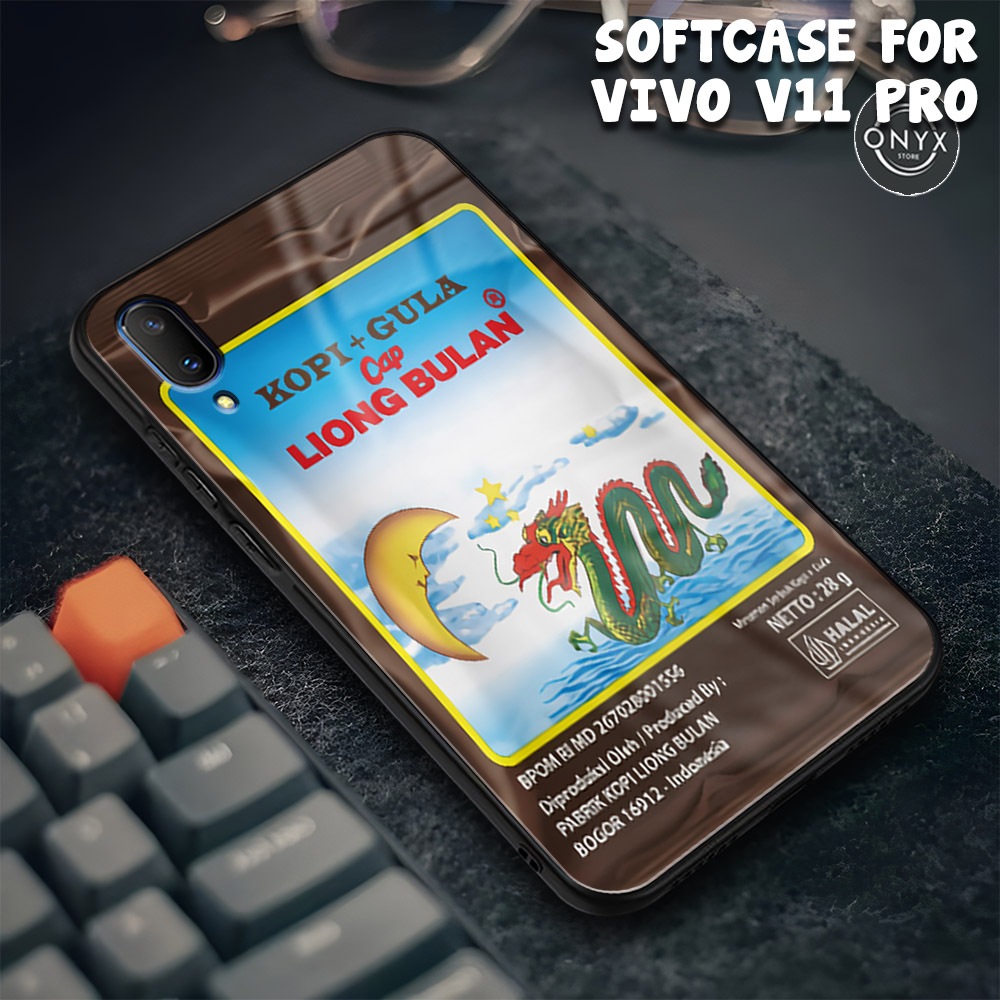 [AA34] SOFTCASE VIVO V11 PRO | ไม่มีลายนิ้วมือ | เคส Vivo | Cool Cute Aesthetic Vivo V11 Pro Case | 