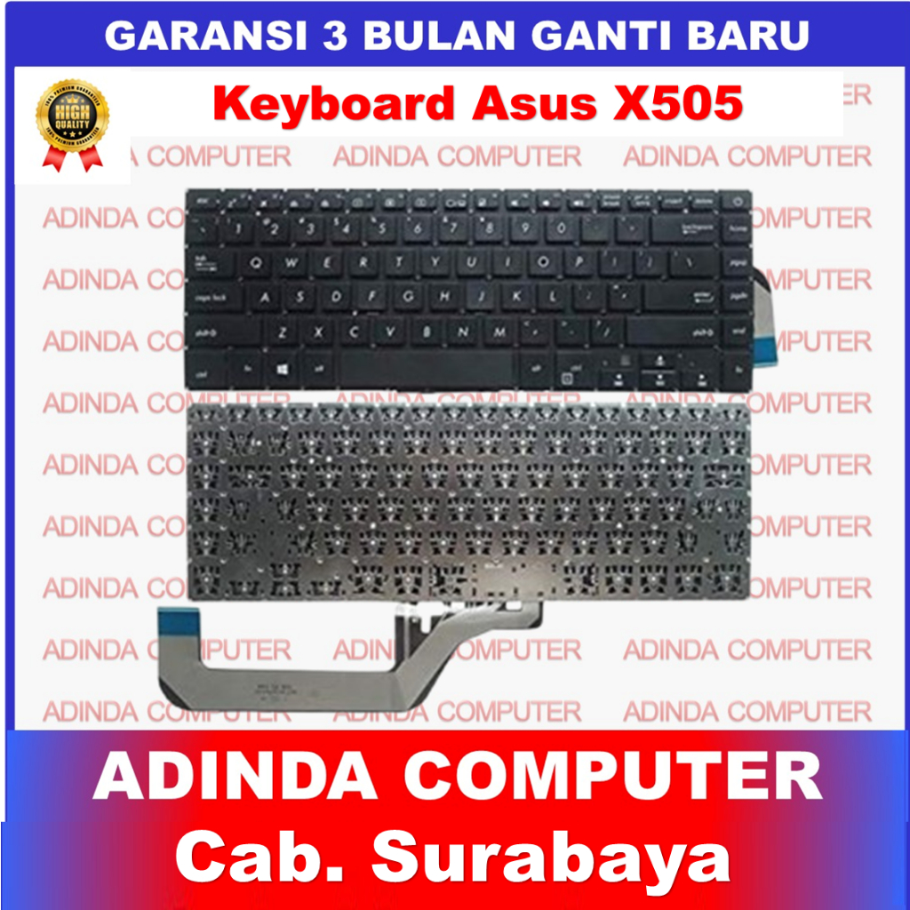 คีย์บอร์ด Asus X505 X505B X505BA X505Z X505ZA