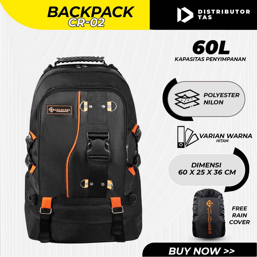 Mens Mountain BAG Backpack Super Jumbo Size 60L Multi Function Homecoming BAG - BAG DISTRIBUTOR