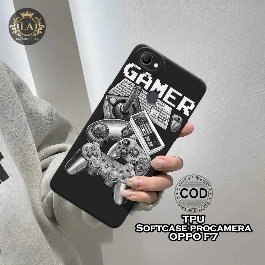 เคส HP ล่าสุด OPPO F7 - เคส Leviora - เคสแฟชั่น Game - OPPO F7 Softcase - เคส Pro - เคส OPPO F7 ล่าส