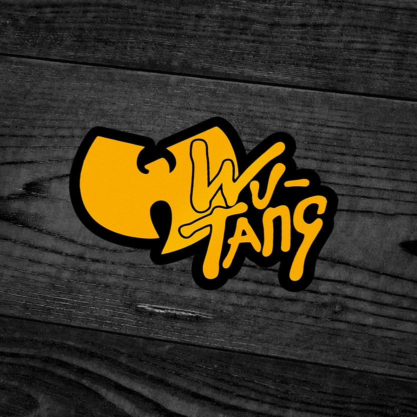 WU TANG: สติ๊กเกอร์ WU TANG / WU TANG CLAN (BOTTLEG)