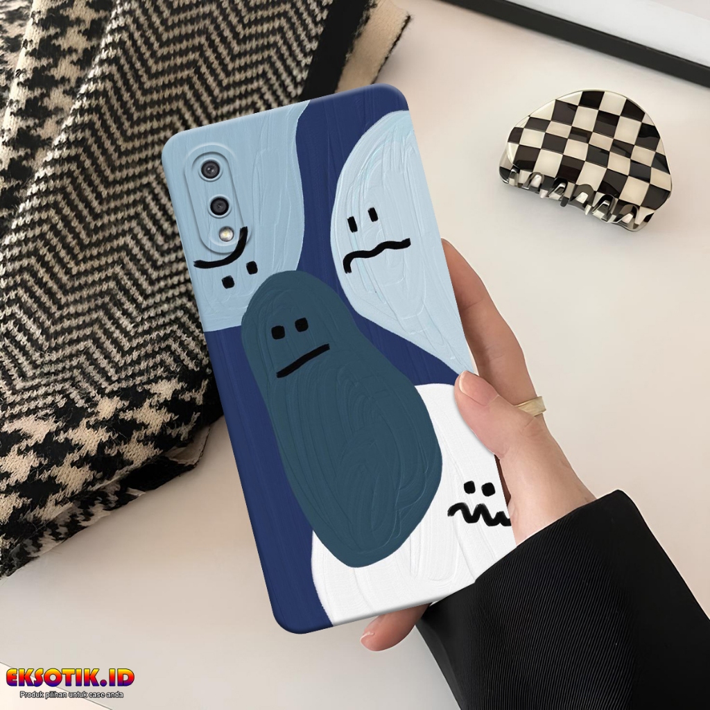 เคส Samsung A02 - เคส Samsung A02 - เคสแฟชั่น - Samsung A02 Silicone - Cool and Cute Motips - Samsun