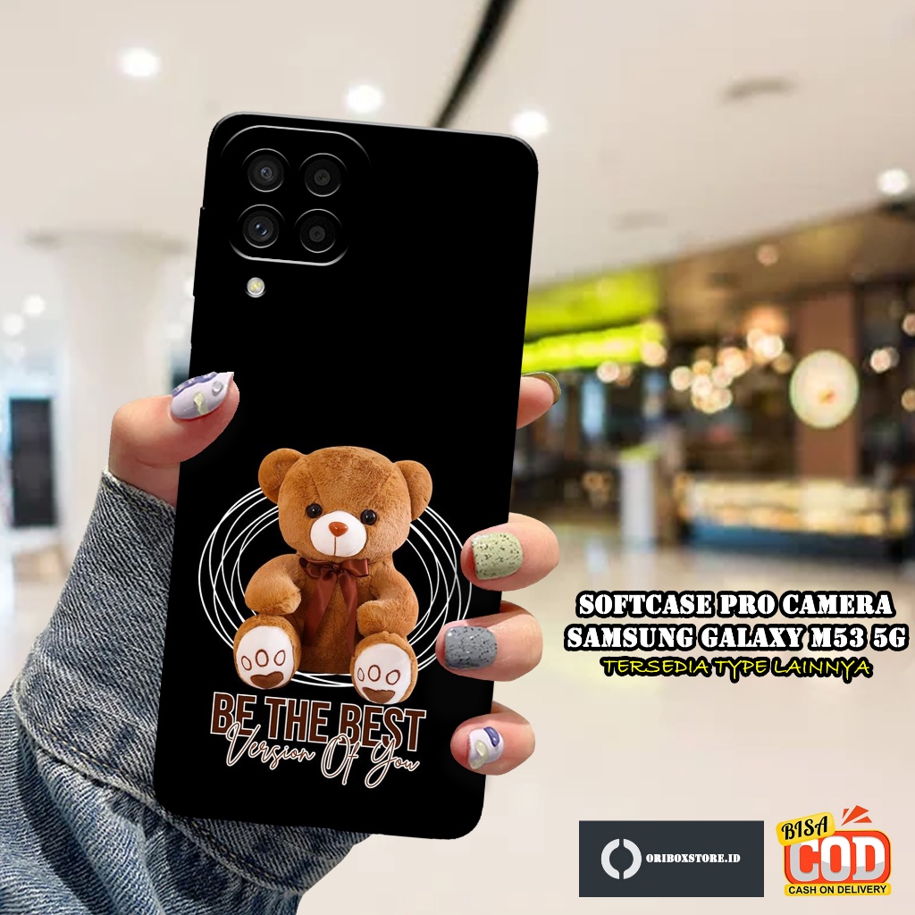 เคส SAMSUNG GALAXY M53 5G ล่าสุด - Bears Motif - เคส - SAMSUNG GALAXY M53 5G Softcase - SAMSUNG GALA