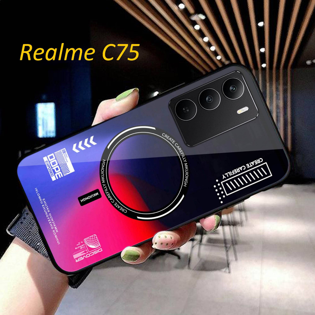 เคสกระจกเงา HP สําหรับ REALME C75 - C75 ตัวป้องกันโทรศัพท์มือถือ - เคส REALME C75 - เคสโทรศัพท์มือถื
