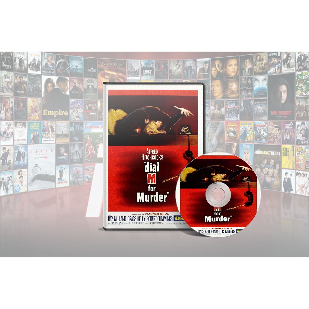 DVD Film Alfred Hitchcock Dial M สําหรับฆาตกรรม (1954)