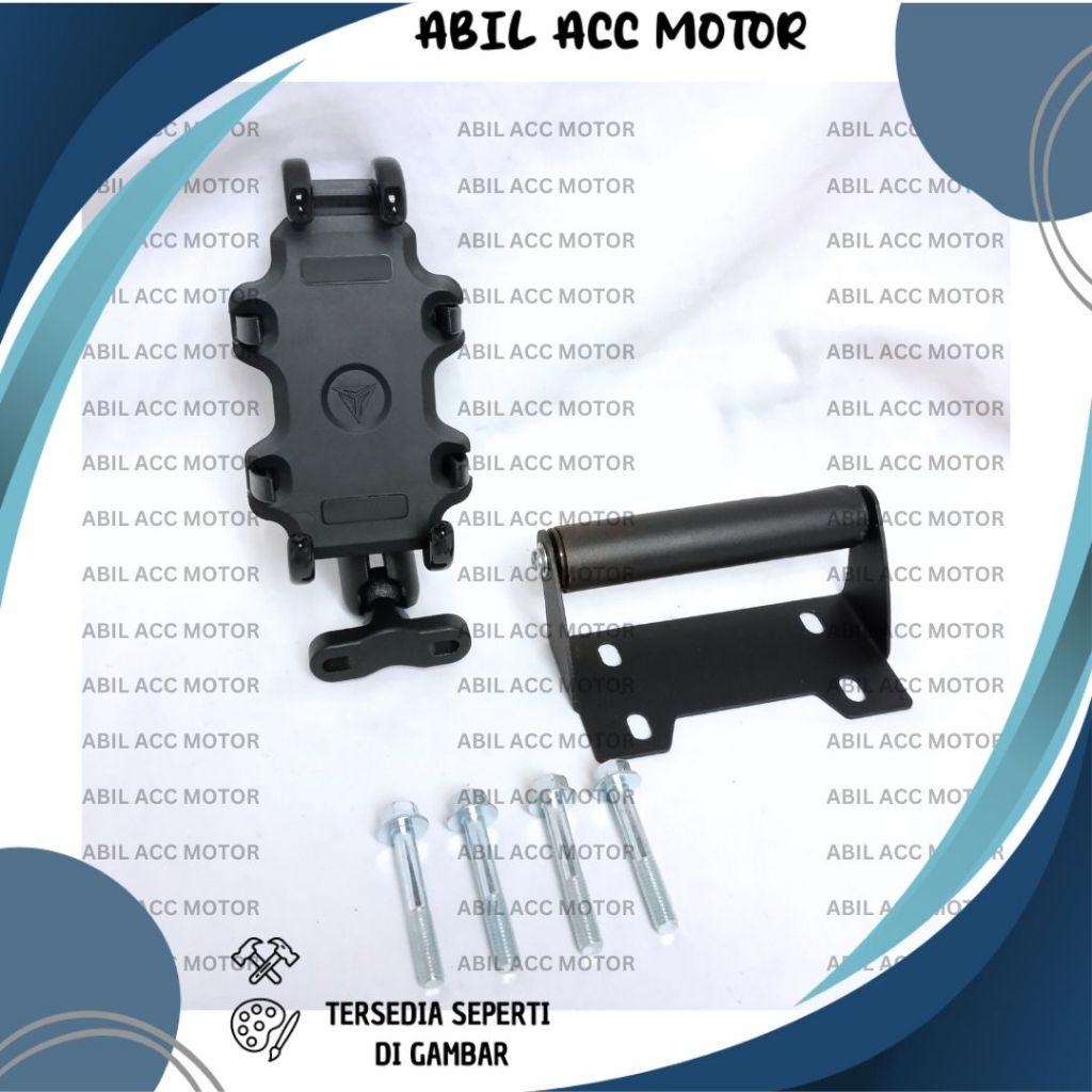 GPS HOLDER แพคเกจ HP CBX150 CB 150 X CBX PHONE HOLDER MOTOWOLF ALUMINIUM MOTORCYCLE HANDPHONE HOLDER