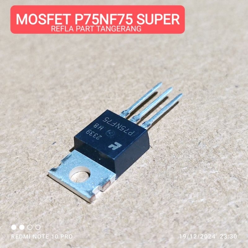 P75NF75 75NF75 N-channel MOSFET 75v 80A TO-220 STP75NF75 P75NF75B