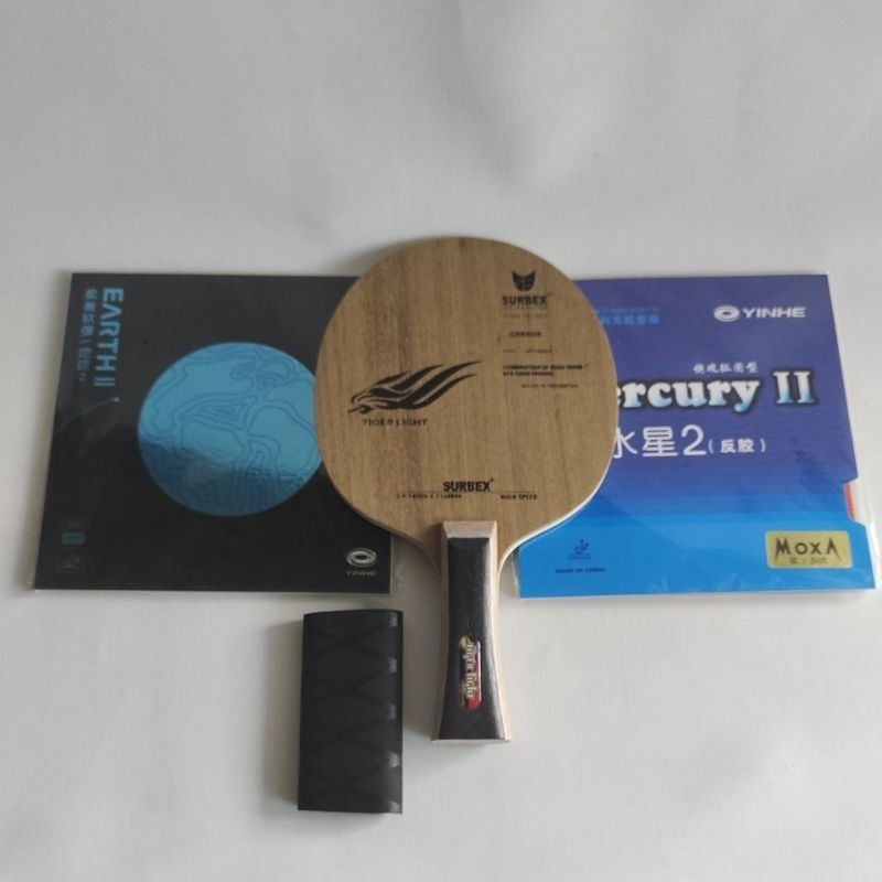 YINHE EARTH AND MERCURY II RUBBER SURBEX WOOD + ด้ามจับ