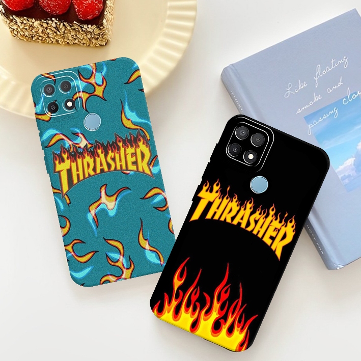 เคส Oppo A15/A15s/A35 THRASHER Motif - เคสอินเทรนด์ - เคส Procamera - เคสสําหรับโทรศัพท์มือถือทุกประ