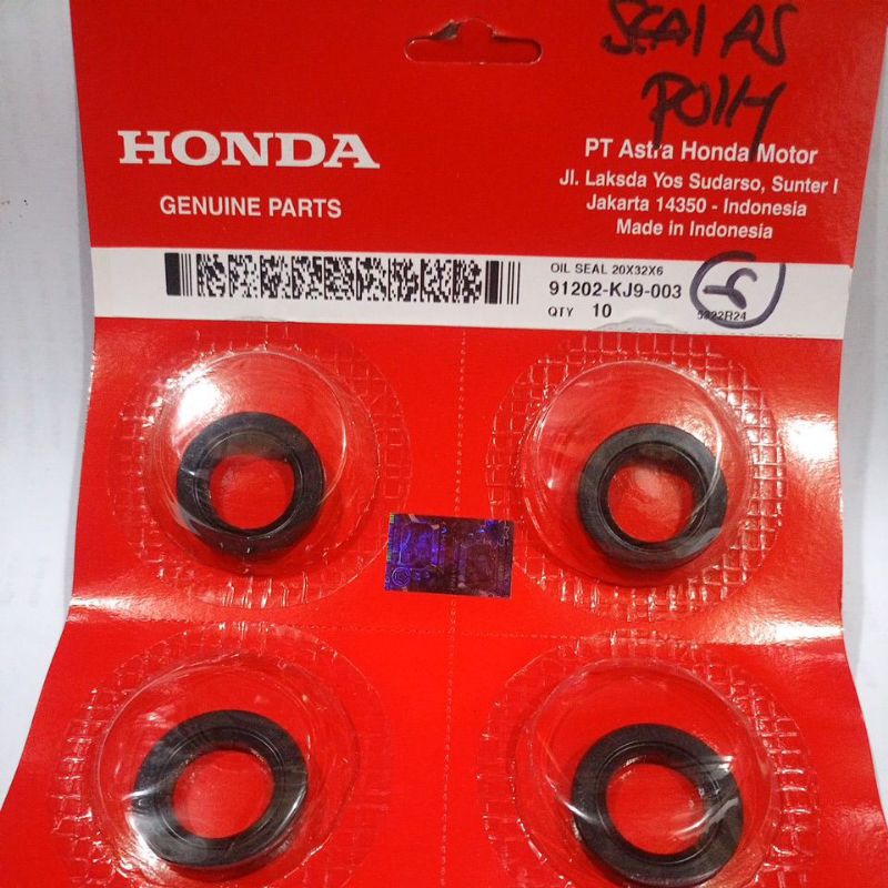 ซีล AS POLLY ORI BEAT/BEAT FI/BEAT ESP(91202-KJ9-003) ORIGINAL AM