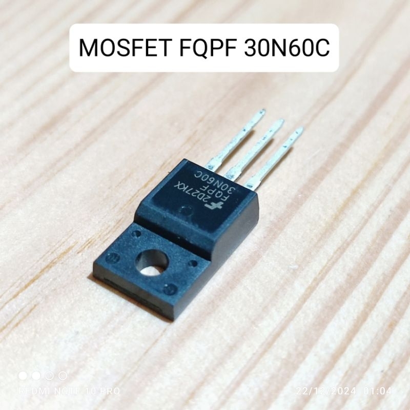 ทรานซิสเตอร์ FQPF 30N60 MOSFET 30N60C FET 30N60 30A 600V