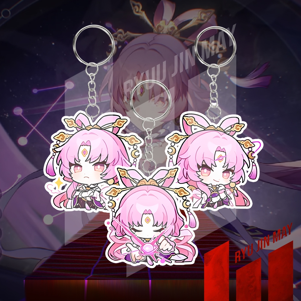 พวงกุญแจ HP GANTUNGAN - รางดาว Honkai - Fu Xuan