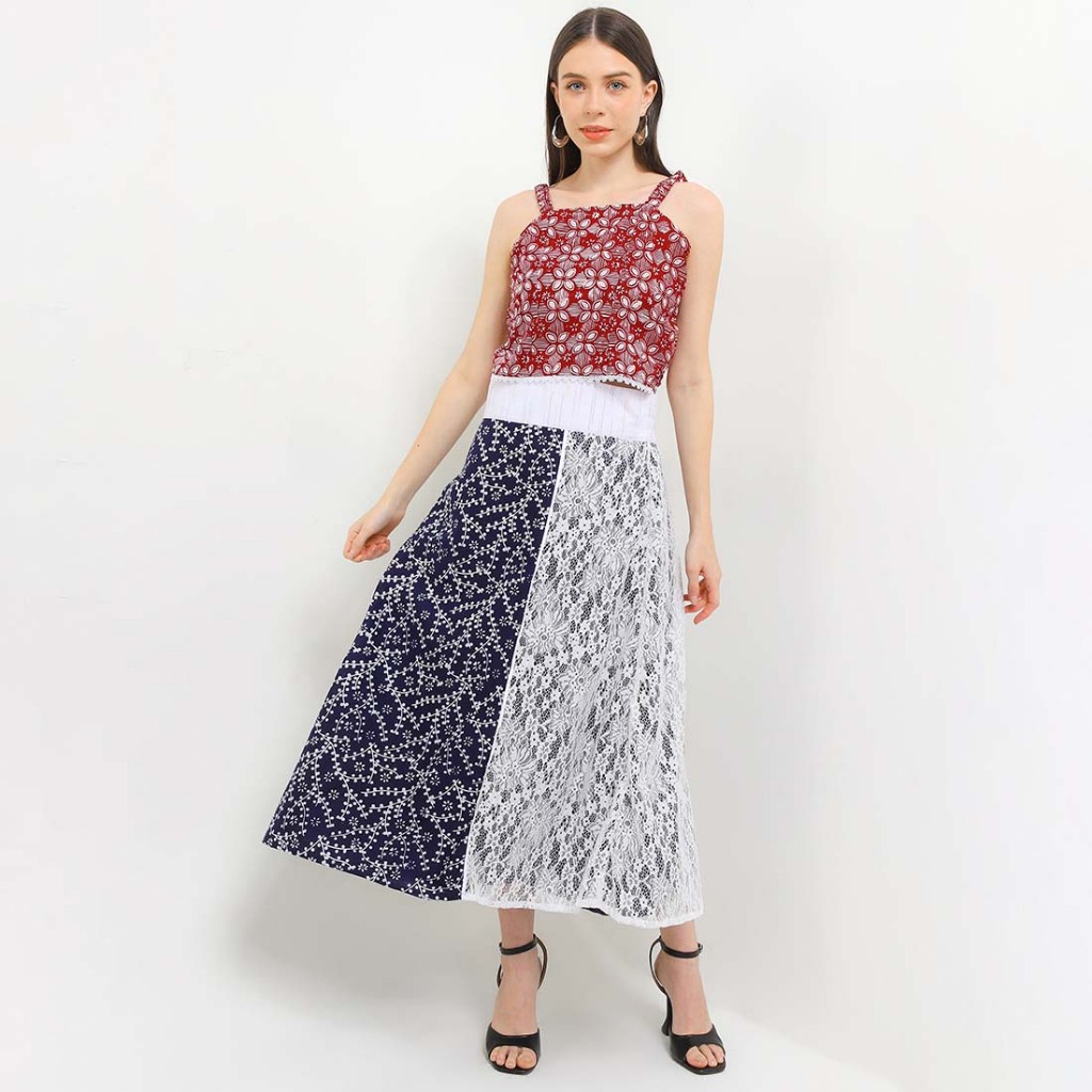 Rianty Batik Premium Womens Estri Collection Set Inner Blouse คาร์ดิแกน Naomi Pants