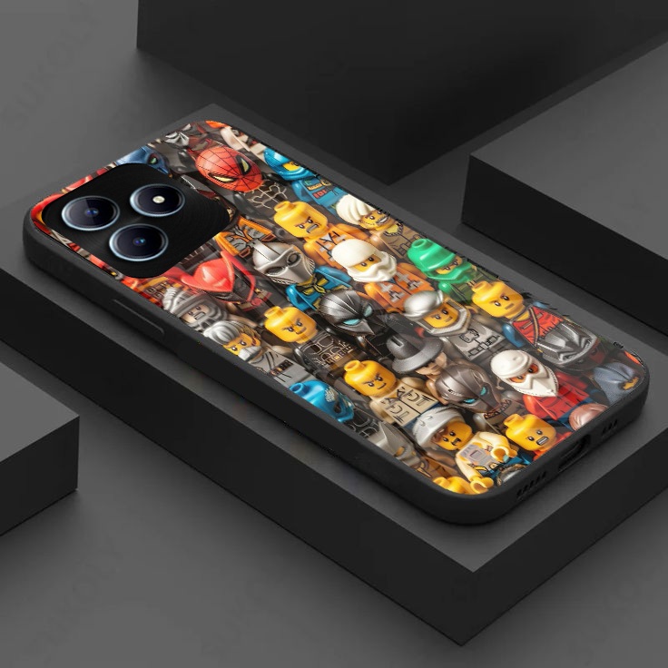 Softcase Glass สําหรับ Itel A70 Itel A50 Itel A80 Itel P65 Itel RS4 Itel S25 | ปลอก Hp Itel A70 Itel