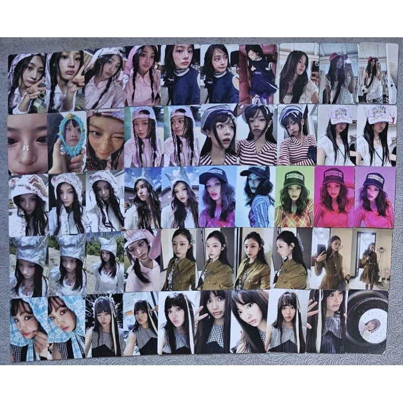 Photocard อย่างเป็นทางการ Newjeans 2025 คําอวยพรของฤดูกาล Minji Hanni Danielle Haerin Hyein
