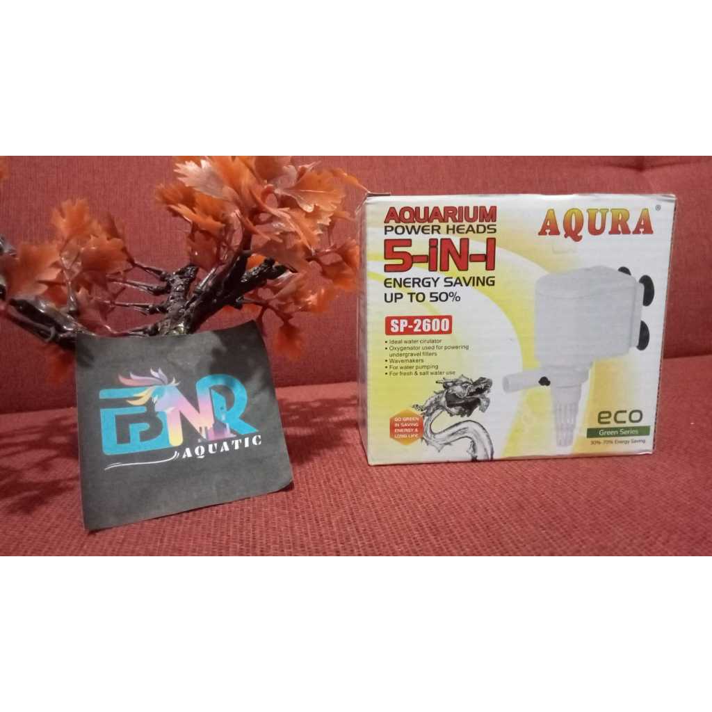 MESIN AQURA SP 2600 WHITE AQUARIUM MACHINE..