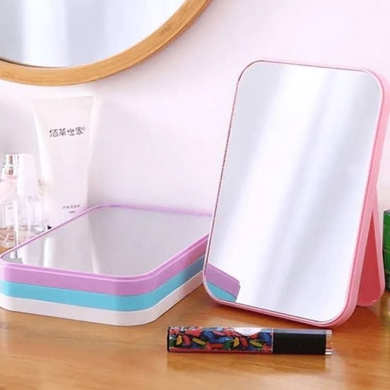 FOLDING MIRROR แบบพกพา / STANDING BEAUTY MIRROR