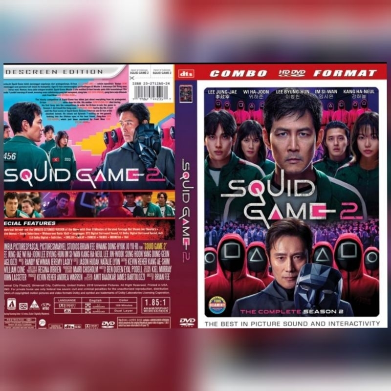 SQUID GAME 2 - 2024 Drakor Series Cassette