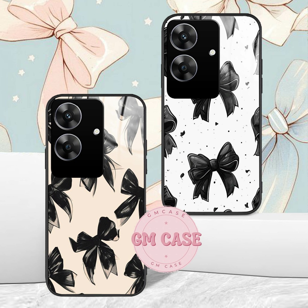 HP Realme Note 60 Glass Softcase ANIME JJK-GOOJOU SATORU-HUSBU-MANGA JAPAN-ใหม่ล่าสุด Realme Note 60