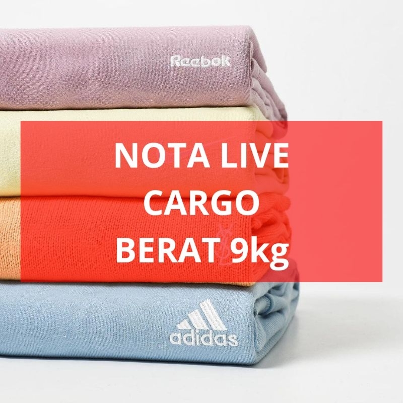 LIVE CARGO NOTE MAX 9กก