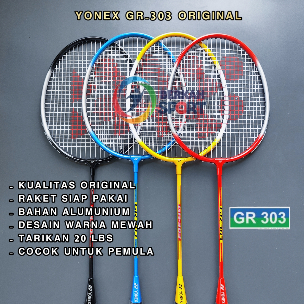 ไม้แบดมินตัน Yonex GR-303 (2U G3) ดั้งเดิม