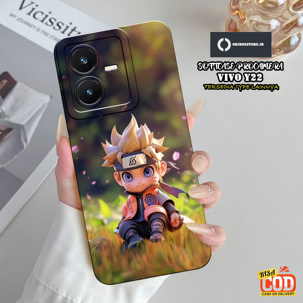 HP ล่าสุด VIVO Y22 Phone Case - Anime Case Motif - เคส VIVO Y22 - เคส VIVO Y22 Phone Softcase - เคสโ