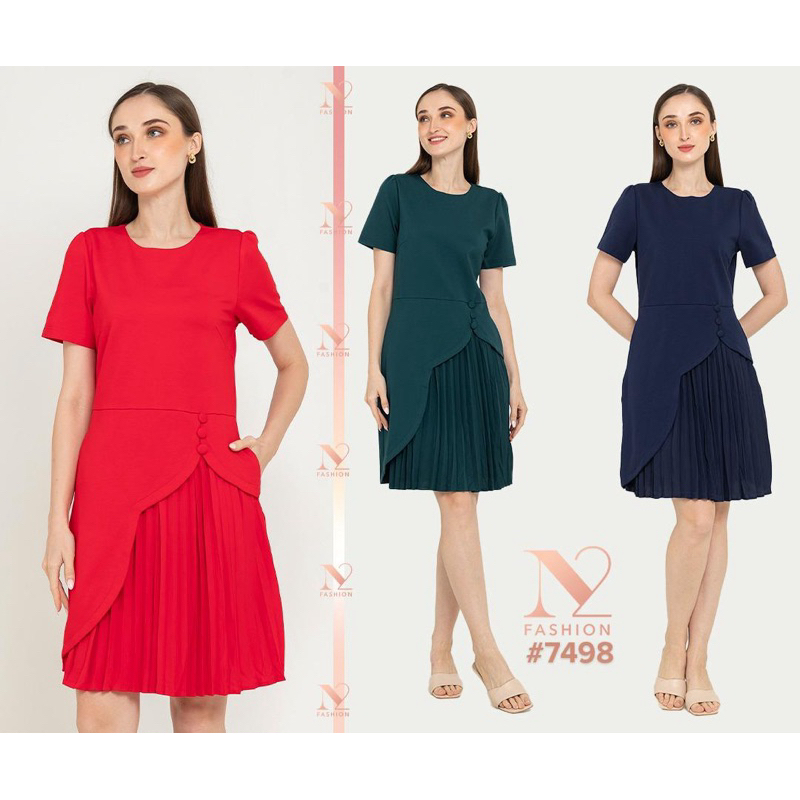 N/2 เดรส 7498*******