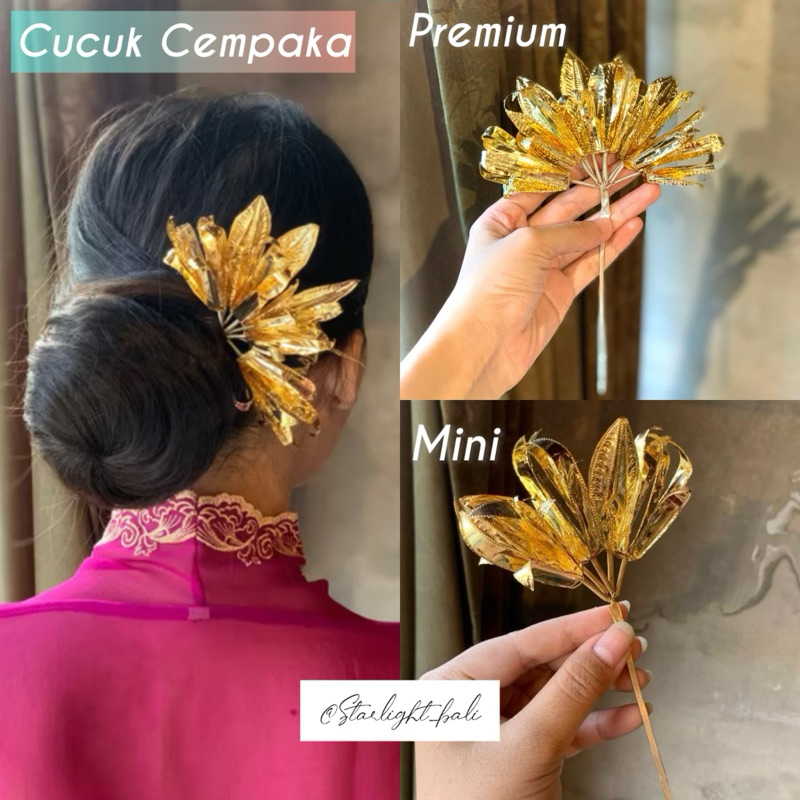 Cucuk Cempaka Premium / MINI / Cucuk Bun / ตกแต่งบุญ