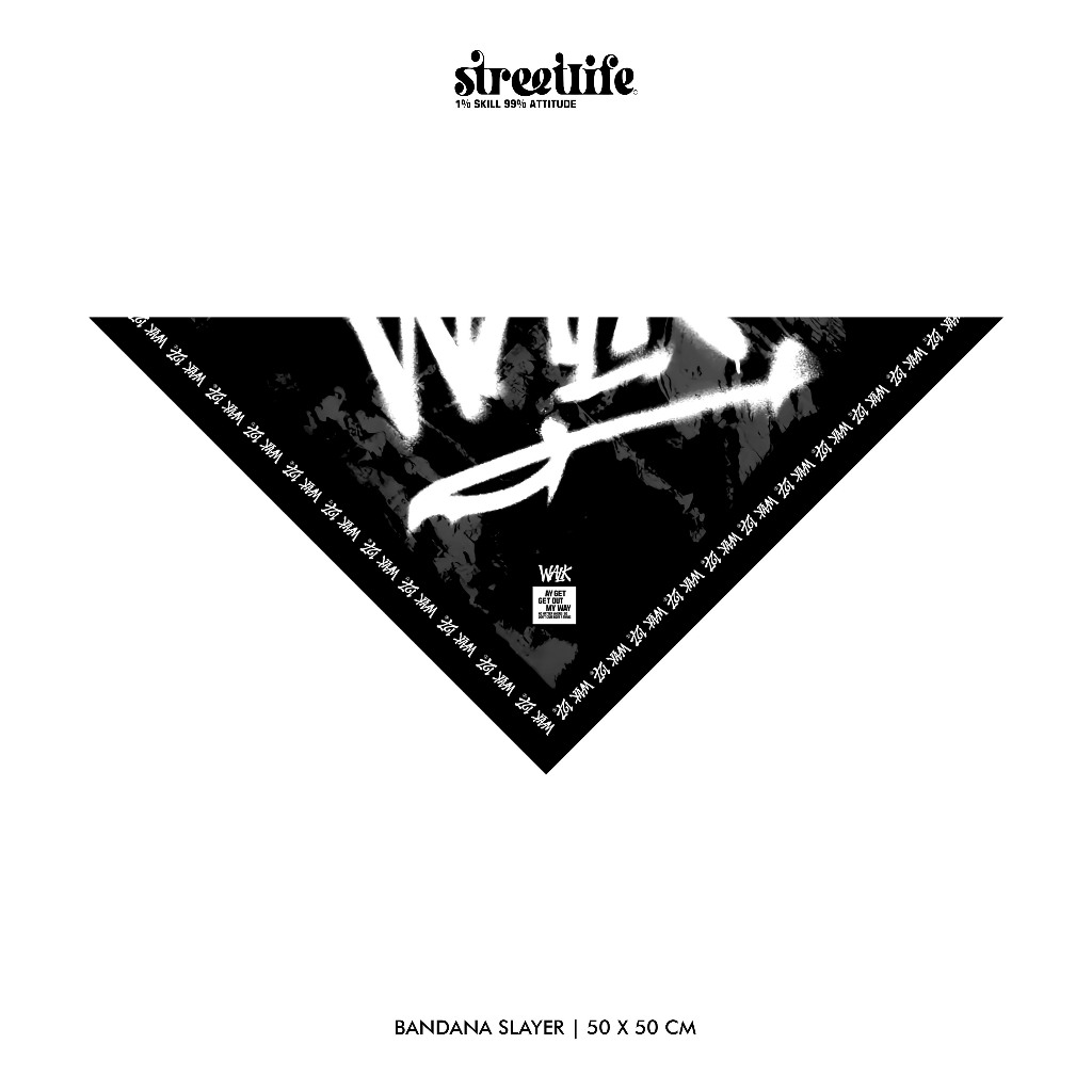 NCT 127 WALK BANDANA / NCT 127 WALK BANDANA / NCT BANDANA / NCT 127 SLAYER / NCT 127 ราคา ถูกที่สุด ดีลบีเคเค แกลเลอรีภาพที่ 2