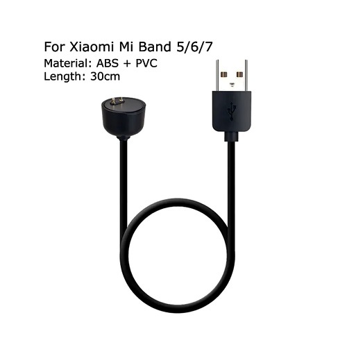 Xiaomi Mi Band 5 / Mi Band 6 / Mi bNAD 7 สายชาร์จ USB แม่เหล็กสายชาร์จ