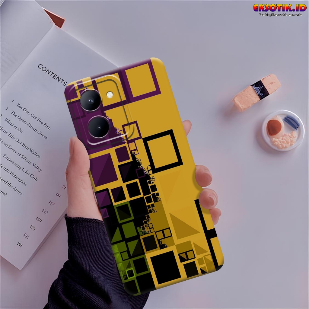 เคสRealme C33 - เคสRealme C33 - เคสแฟชั่น - Realme C33 Silicone - Cool and Cute Motips - Realme C33 