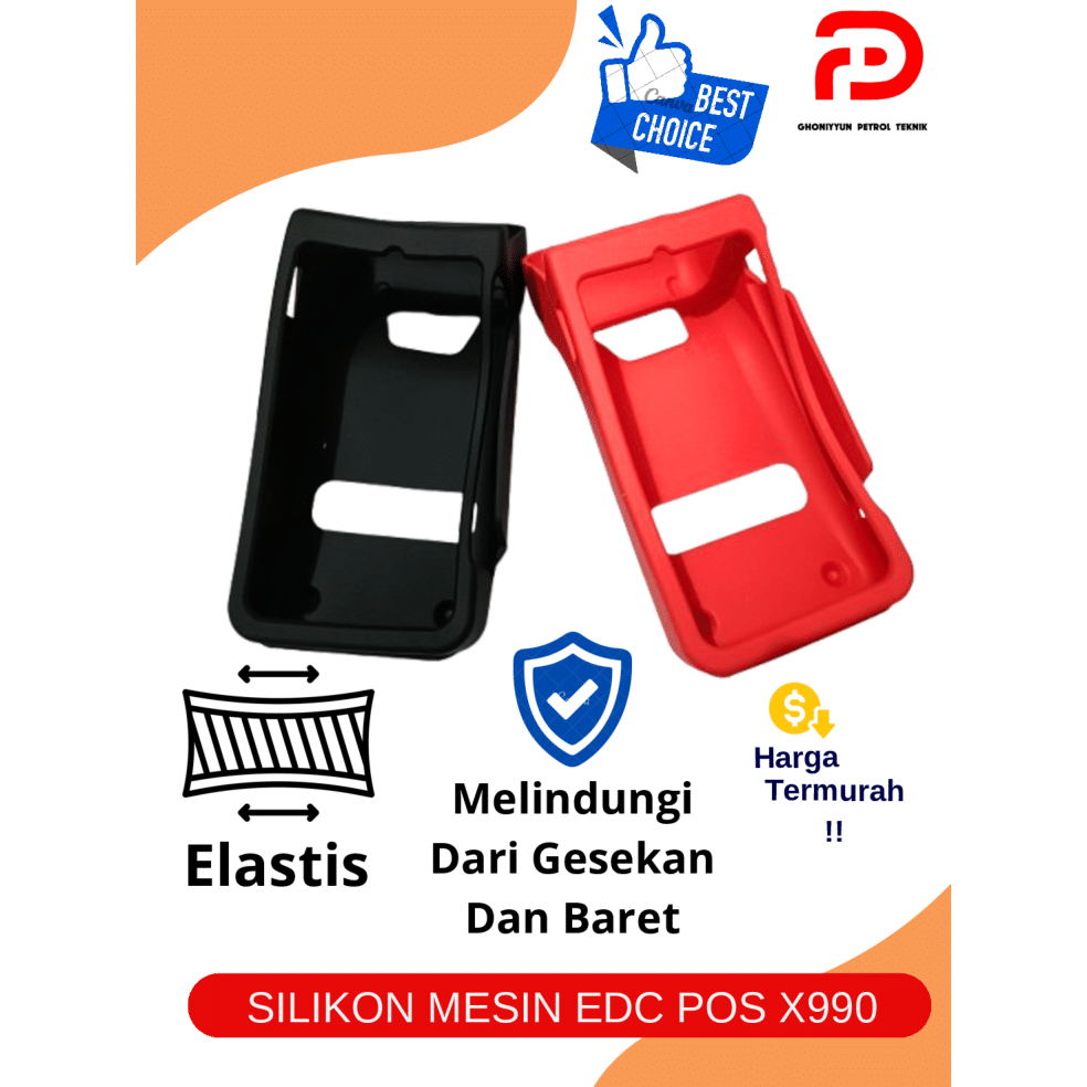 MESIN SILICONE CASE EDC POS VERIFONE X990 MACHINE