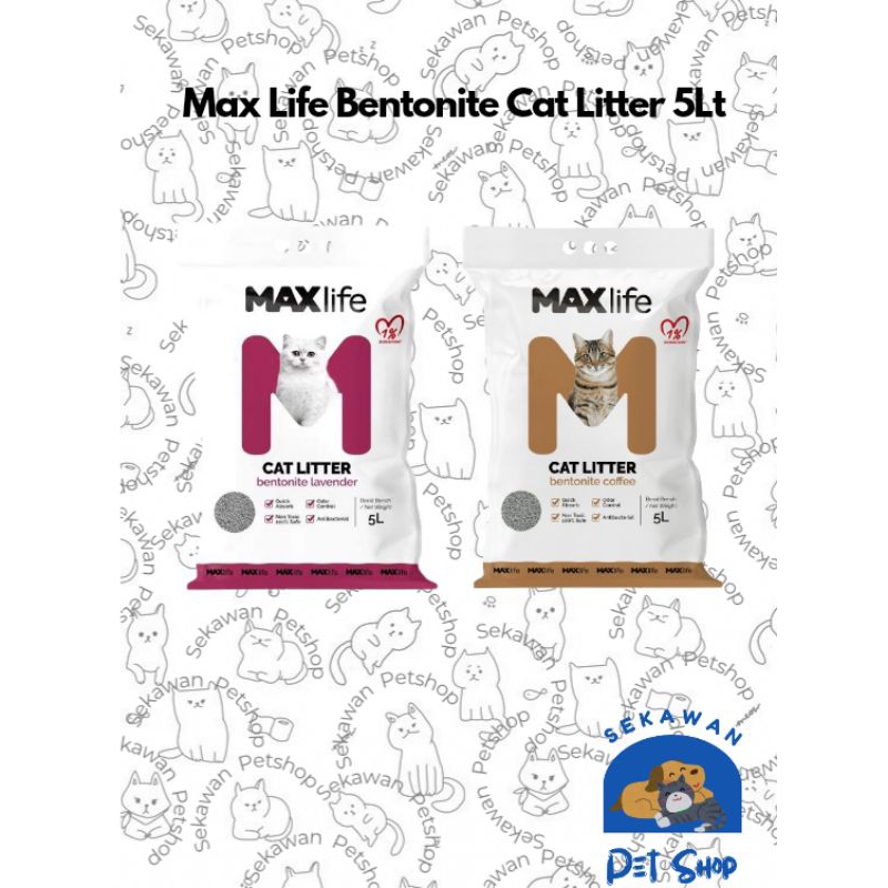 MAXLife ทรายแมว 5Lt*