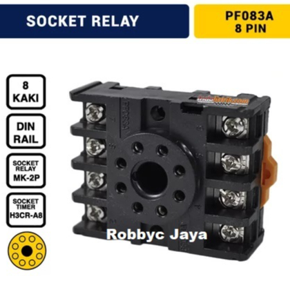 PF-083A เต้ารับรีเลย์ 8 พิน เต้ารับรีเลย์ PF083A