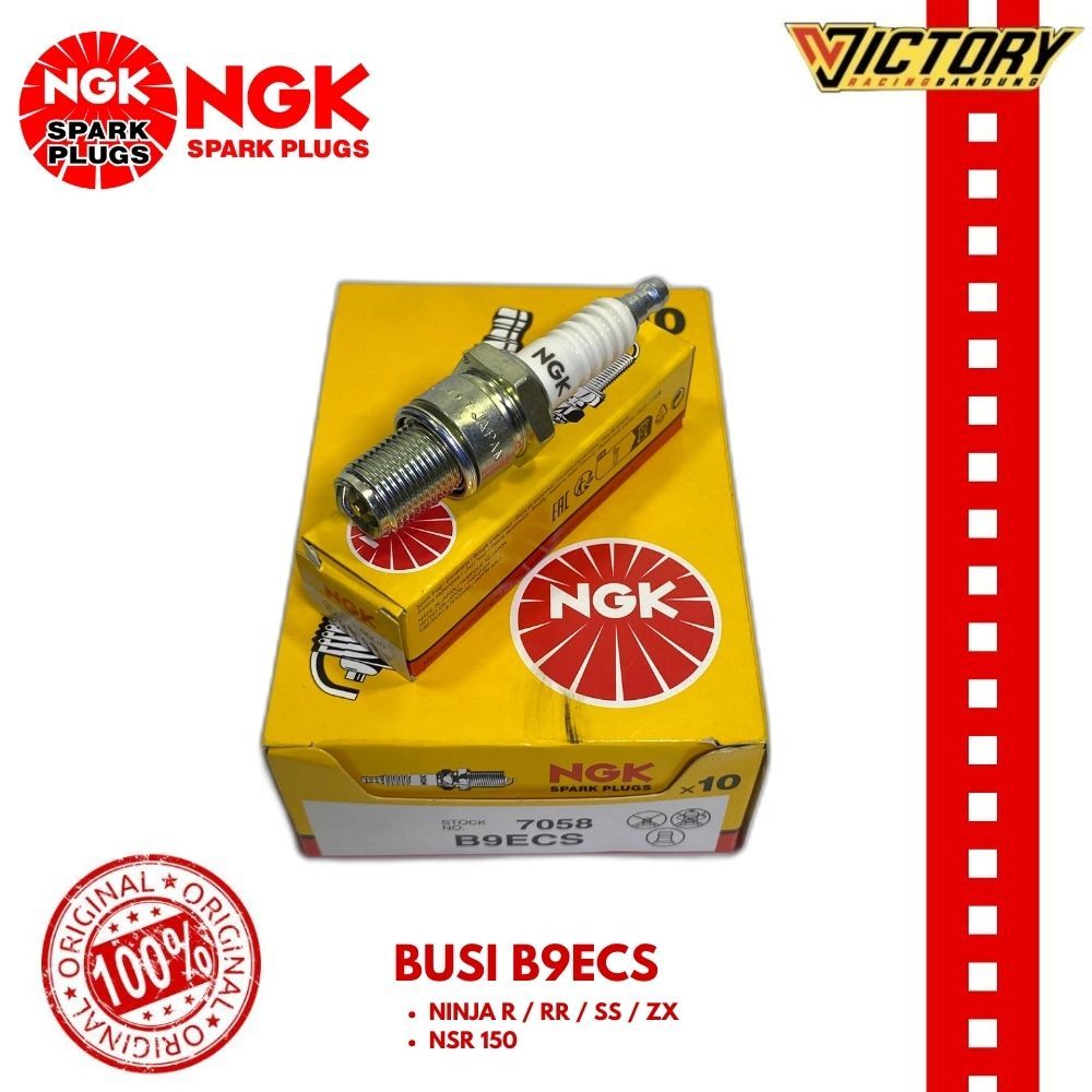 หัวเทียน NGK B9ECS Ninja Satria 2 จังหวะ NSR แท้