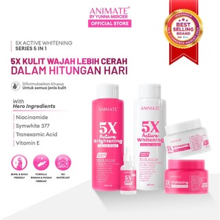[FLASH SALE] Animate 5x Active Whitening Series 5in1