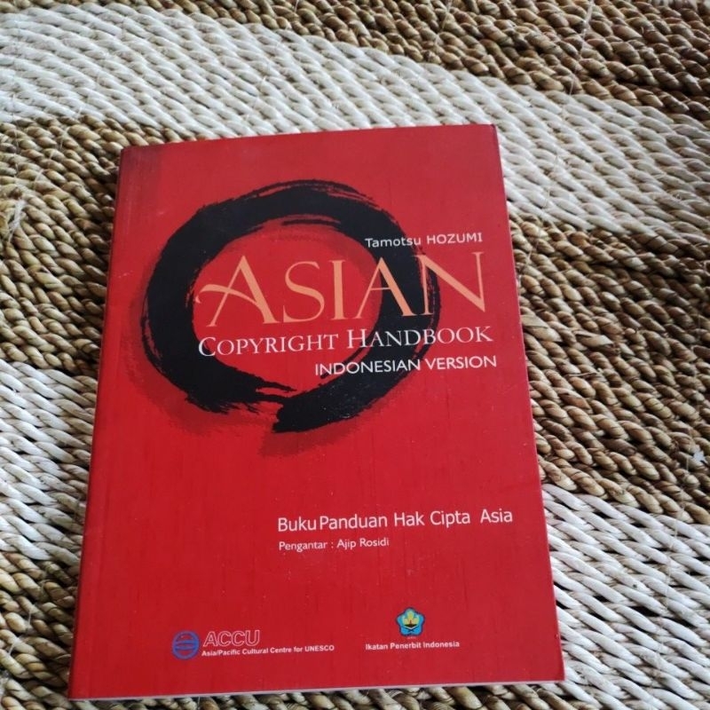 ASIAN COPYRIGHT HANDBOOK INDONESIAN VERSION Copy Book - TAMOTSU HOZUMI | ต้นฉบับต้นฉบับต้นฉบับ