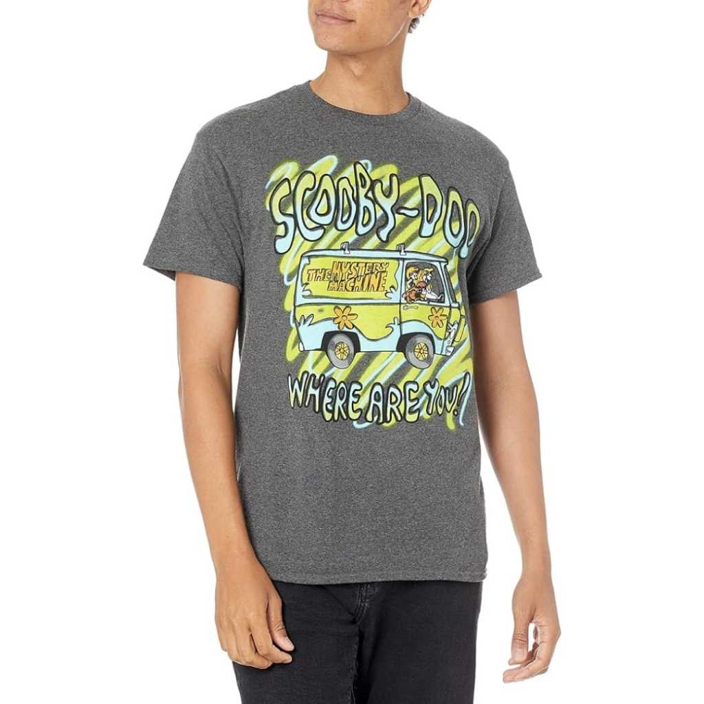 เสื้อยืด Scooby Doo Airbrush Scooby สําหรับผู้ใหญ่ Size S