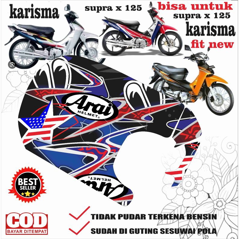 SUPRA X 125 KARISMA 125 WAVE 125 สติ๊กเกอร์ถังมอเตอร์ไซค์