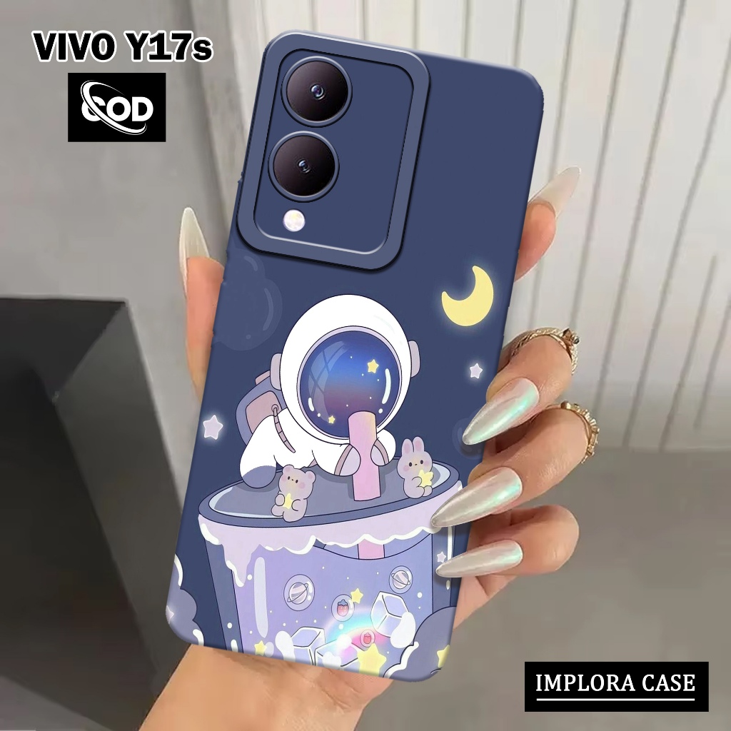 เคส HP IMPLORA - เคส Vivo Y17s ล่าสุด - เคสโทรศัพท์ ASTRONOT - เคส Pro Camera Softcase - เคสโทรศัพท์