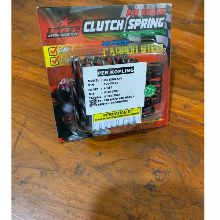 BRT RACING MX KING R15 CLUTCH SPRING - BRC OLSHOP