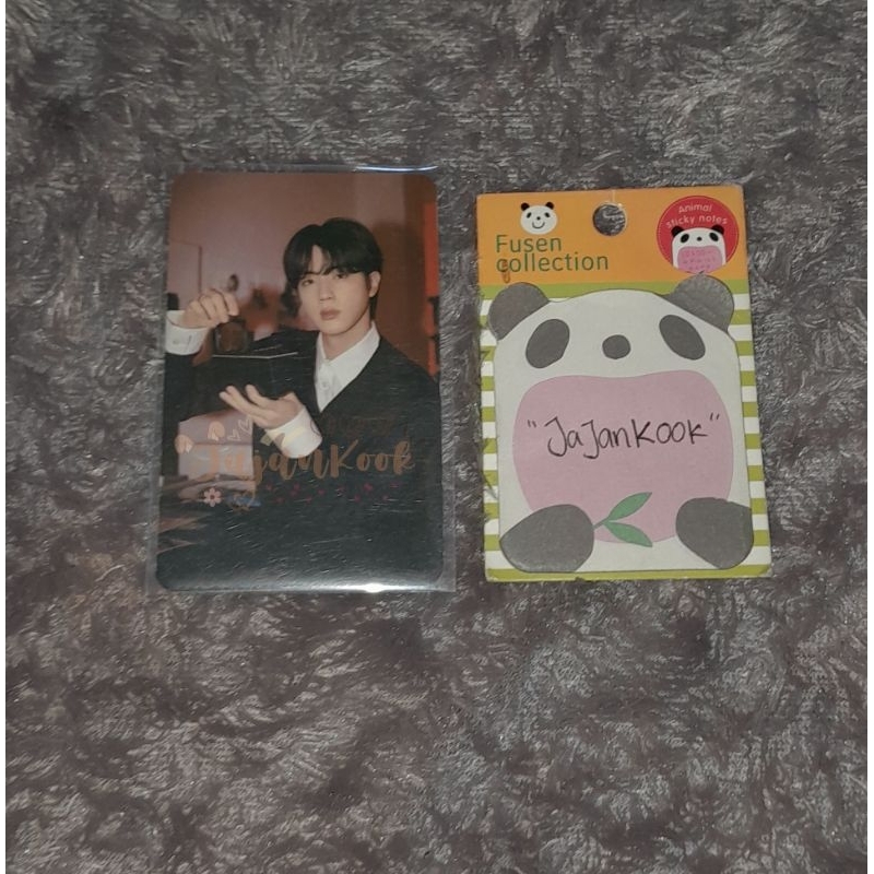 Photocard OFFICIAL LD LUCKY DRAW PWS PROOF KIM SEOKJIN BTS